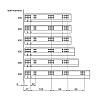 Prowadnica dolnego montażu SC L=400 MULLER 18мм max 3D, cena - zdjecie №5 - small