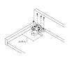 Prowadnica dolnego montażu SC L=550 MULLER 18мм max 3D, cena od producenta - zdjecie №9 - small