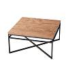 Podpora stolika kawowego Loft SQUARE Х 70 RAL 9005 - small