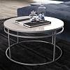 Podpora stolika kawowego Loft RING 70 RAL 9005, nie drogie - zdjecie №3 - small