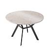 Wspornik stołu jadalnego Loft Aura 90 RAL 9005 - small