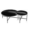 Podpora stolika kawowego Scandi RECT 140 RAL 9005 - small