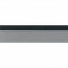 1521E Obrzeże PMMA Visions V-Nut Czarny/stal nierdzewna 23х1,3mm (100 m.b.) REHAU - small
