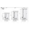 AvanTech YOU Panel przedni aluminiowy H=101mm (szer.=1200) L=1160mm, srebrny Hettich, nie drogie - zdjecie №3 - small