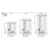 AvanTech YOU Panel przedni aluminiowy H=101mm (szerokość=300) L=260mm, biały Hettich, nie drogie - zdjecie №3 - small