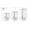 AvanTech YOU Panel przedni aluminiowy H=187mm (szer.=1200) L=1160mm, antracyt Hettich, nie drogie - zdjecie №3 - small
