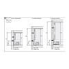 AvanTech YOU Panel przedni aluminiowy H=187mm (szer.=1200) L=1160mm, antracyt Hettich, zdjecie - zdjecie №4 - small