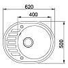 Zlewozmywak wbudowywany Fragranit+ Ronda ROG 611-62 Onyx Franke 114.0676.334, kupic - zdjecie №2 - small