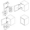 Zawias Sensys 8631i 95 NEW do profilu aluminiowego 32mm, drzwi wpuszczane (9091217) Нettich, zamowienie - zdjecie №6 - small