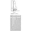 Zawias Sensys 8631i 95 NEW do profilu aluminiowego 32mm, drzwi wpuszczane (9091217) Нettich, cena od producenta - zdjecie №9 - small