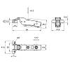 Zawias Clip-on 95° Sensys 8661 PNK alu profil do 32mm bez sprężyn (9091222) Hettich, zdjecie - zdjecie №4 - small