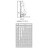 Zawias Clip-on 95° Sensys 8661 WP profil 32mm, bez sprężyn, cz. obsydian (9091232) Hettich, od producenta - zdjecie №8 - small