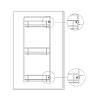 Półka na chemię gospodarczą chrom 270*674*102mm, Vibo, zamowienie - zdjecie №6 - small