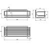 Półka na chemię gospodarczą chrom 260*81*102mm , Vibo, zdjecie - zdjecie №4 - small