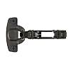 Zawias Clip-on, 110°, Sensys 8646i, PNK, front 10–16mm, z domykiem, cz. obsydian(9091794) Hettich, nie drogie - zdjecie №3 - small