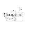 Prowadnik Sensys liniowy dystans 3 z mimośrodem i eurowkrętami (9133875) Hettich, kupic - zdjecie №2 - small