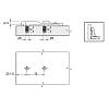Prowadnik Sensys liniowy dystans 3 z mimośrodem i eurowkrętami (9133875) Hettich, zdjecie - zdjecie №4 - small