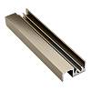 Profil górny poziomy Compact / szampan szczotkowany - small