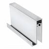 Profil dolny poziomy Compact polerowane srebro - small