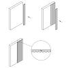 Panel ścienny AGT LB-2200 732 Cappuccino jedwab Soft Touch 2800х101х18mm, zdjecie - zdjecie №4 - small
