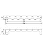 Uchwyt Ferro Fiori M 0400.192 czarny, zdjecie - zdjecie №4 - small
