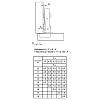 Zawias Clip-on, 105°, Veosys, nakładany, z domykiem, stal nierdzewna (9289590) Hettich, od producenta - zdjecie №8 - small