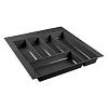 Taca na sztućce W=500 (450-390mm) antracyt mat MULLER, kupic - zdjecie №2 - small
