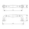 Uchwyt Rejs D 4420.96 złoto, nie drogie - zdjecie №3 - small