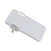 Wtyczka meblowa składana, płaska, 250W, 16A, biała, kupic - zdjecie №2 - small