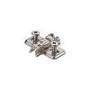 CLIP prowadnik, krzyżakowy, 3 mm, Stal, na zamont. EURO wkręty, RW:     otwór podłużny+niklowany*P/U: 500 (173L8130)   BLUM - small