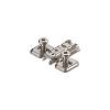 CLIP prowadnik, krzyżakowy, 0 mm, Stal, na zamont. EURO wkręty, RW:     otwór podłużny+niklowany*P/U: 500 (173L8300)   BLUM - small