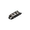 CLIP prowadnik, prosty, 0 mm, Stal, Wkręty, RW: mimośród+czarny*P/U: 500 (175H3100)   BLUM - small