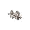 MODUL prowadnik, krzyżakowy, 0 mm, Stal, na zamont. EURO wkręty, RW:     otwór podłużny+niklowany*P/U: 500 (193L8100)   BLUM - small
