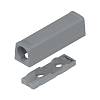Adapter TIP-ON do drzwi, Wersja standardowa, prosty, Wkręty+R7036     platynowoszara*P/U: 250 (956.1201)   BLUM - small