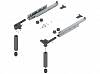 SPACE STEP Zestaw, tworzywo sztuczne/stal, dł.=410 mm+antracyt mat*P/U:     1 (Z95.4100)   BLUM - small