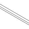 SPACE STEP Profil poprzeczny, aluminium, L=1040 mm+antracyt mat*P/U: 10 (Z95Q1040A)   BLUM - small