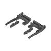 Blokada szuflady tackowej, grubość boku H 16mm+antracyt mat*P/U: 1/10 (295H5700)   BLUM - small