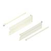 METABOX bok K (118 mm) Częściowy wysuw 25 kg dł.=450 mm wersja na wcisk lewy/prawy+R9001 kremowo-biała*P/U: 5 (320K4500C15MX) BLUM - small