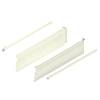 METABOX bok H (150 mm) Częściowy wysuw 25 kg dł.=550 mm wersja na wcisk lewy/prawy+R9001 kremowo-biała*P/U: 5 (320H5500C15MX) BLUM - small