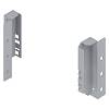 Uchwyt drewnianej ścianki tylnej TANDEMBOX wys. B (160 mm) prawy+lewy+R9006 szara*P/U: 25 (Z30B000S.04HO-RW) BLUM - small
