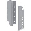 Uchwyt drewnianej ścianki tylnej TANDEMBOX wys. C (192 mm) do SPACE CORNER prawy+lewy+R9006 szara*P/U: 25 (Z30C000S.45ECK-RW) BLUM - small