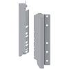 Uchwyt drewnianej ścianki tylnej TANDEMBOX, wys. D (224 mm), do SPACE     CORNER, prawy+lewy+R9006 szara*P/U: 25 (Z30D000SL45)   BLUM - small