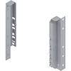Uchwyt drewnianej ścianki tylnej TANDEMBOX wys. D (224 mm) do szuf. wewnętrzna wysoka prawy+lewy+R9006 szara*P/U: 25 (Z30D000SL) BLUM - small