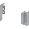 Uchwyt drewnianej ścianki tylnej TANDEMBOX wys. K (1285 mm) prawy+lewy+R9006 szara*P/U: 25 (Z30K000S) BLUM - small