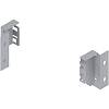 Uchwyt drewnianej ścianki tylnej TANDEMBOX, wys. M (96,5 mm),     prawy+lewy+R9006 szara*P/U: 25 (Z30M000S.04)   BLUM - small