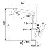 Bateria kuchenna Urban Chrom Franke 115.0595.062, kupic - zdjecie №2 - small