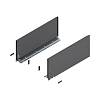 Bok szuflady LEGRABOX, wysokość F (241 mm), dł.=550 mm, lewy/prawy, do     LEGRABOX pure+antracyt mat*P/U: 1/5 (770F5502S)   BLUM - small