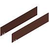 LEGRABOX Element dekoracyjny wys. K (128.5 mm) dł.=600 mm prawy+lewy+noble rust*P/U: 10 (770K600AS) BLUM - small
