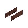 LEGRABOX Element dekoracyjny, wysokość M (90.5 mm), dł.=270 mm,     prawy+lewy+noble rust*P/U: 20 (770M270AS)   BLUM - small