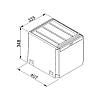 Linia sortowników Cube 40 Tworzywo sztuczne Franke 134.0039.330, kupic - zdjecie №2 - small